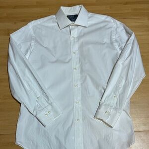 Polo Ralph Lauren Regent Classic Fit White Dress Shirt 16 32/33